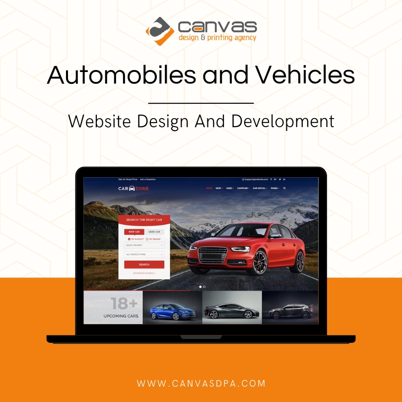 Automobiles and Vehicles Website