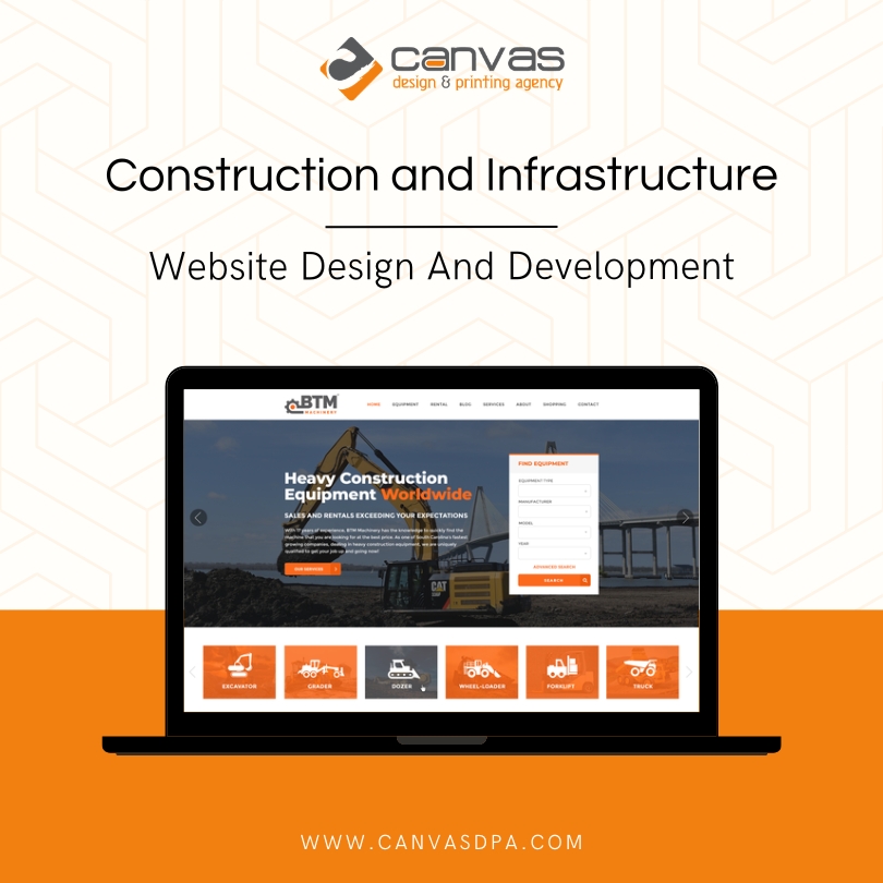Construction and Infrastructure Website