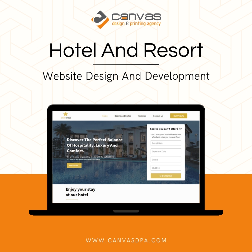 Hotel And Resort Website