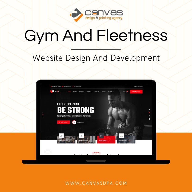 Gym And Fitness Website