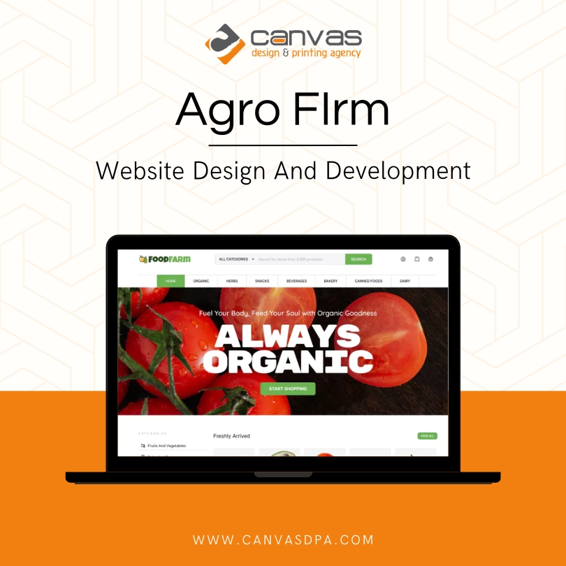 Agro Firm Website