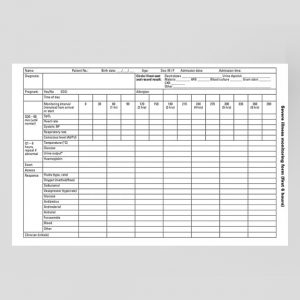Patient Monitoring Sheet